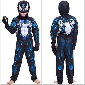 Kids' Venom Suit Costume, Gloves Not Included. Size M